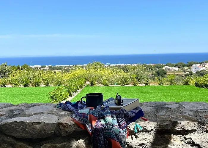 アパート Aelios Petra Sea View 2 Asgourou